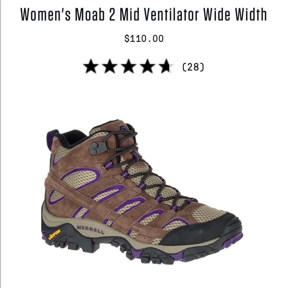 Merrell Women’s Hiking Boots- Like New